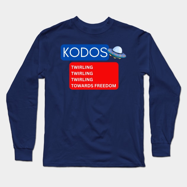 Vote Kodos Long Sleeve T-Shirt by Spatski